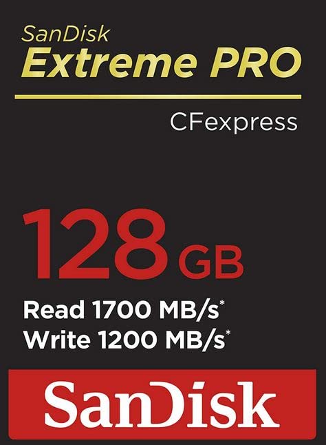 Foto 5 pulgar | Tarjeta Cfexpress Sandisk Extreme Pro 128 GB Tipo B Plateada - Venta Internacional
