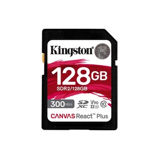Foto 1 | Tarjeta Sd Kingston Canvas React Plus De 128 Gb Sdxc Uhs-ii V90 - Venta Internacional.