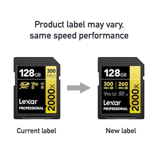 Foto 6 | Tarjeta De Memoria Lexar Professional 2000x 128gb Sdxc Uhs-ii V90 - Venta Internacional.