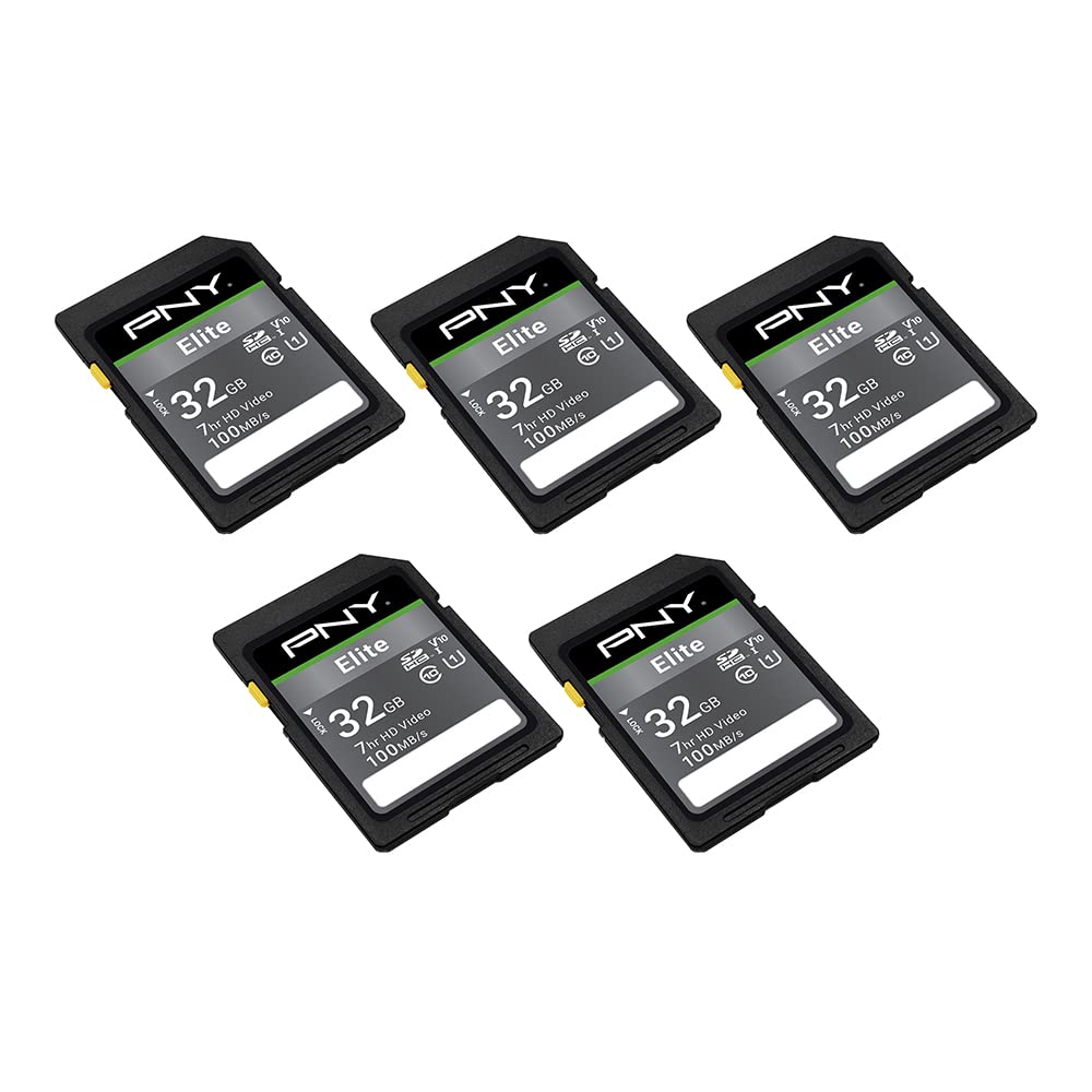 Foto 3 pulgar | Tarjeta De Memoria Pny 32 Gb Elite Class 10 U1 V10 Sdhc - 100 Mb/s - Venta Internacional.