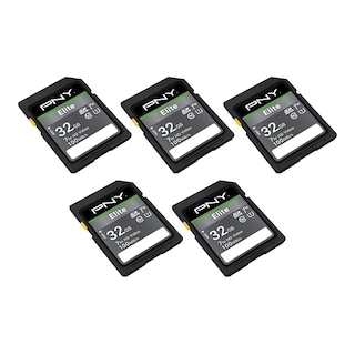 Foto 2 | Tarjeta De Memoria Pny 32 Gb Elite Class 10 U1 V10 Sdhc - 100 Mb/s - Venta Internacional.