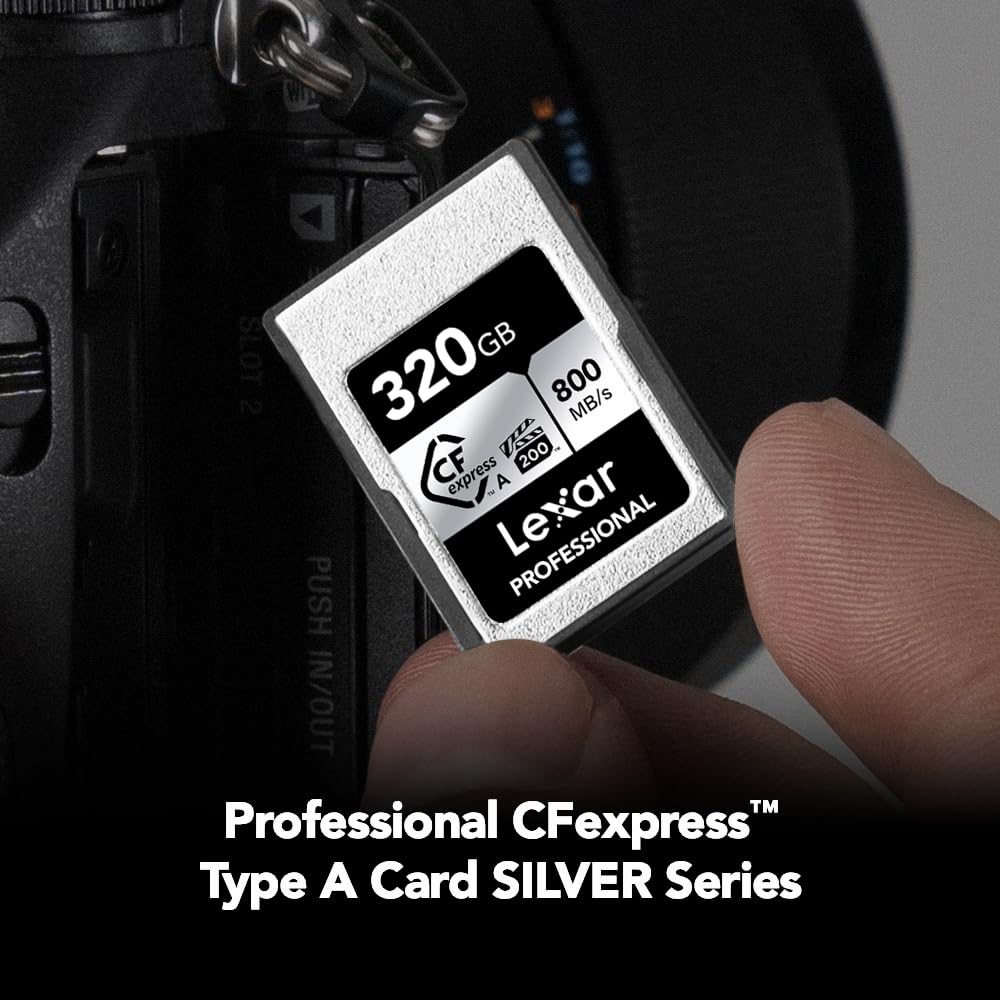 Foto 4 pulgar | Tarjeta De Memoria Lexar 320gb Professional Cfexpress Type A Silver - Venta Internacional.