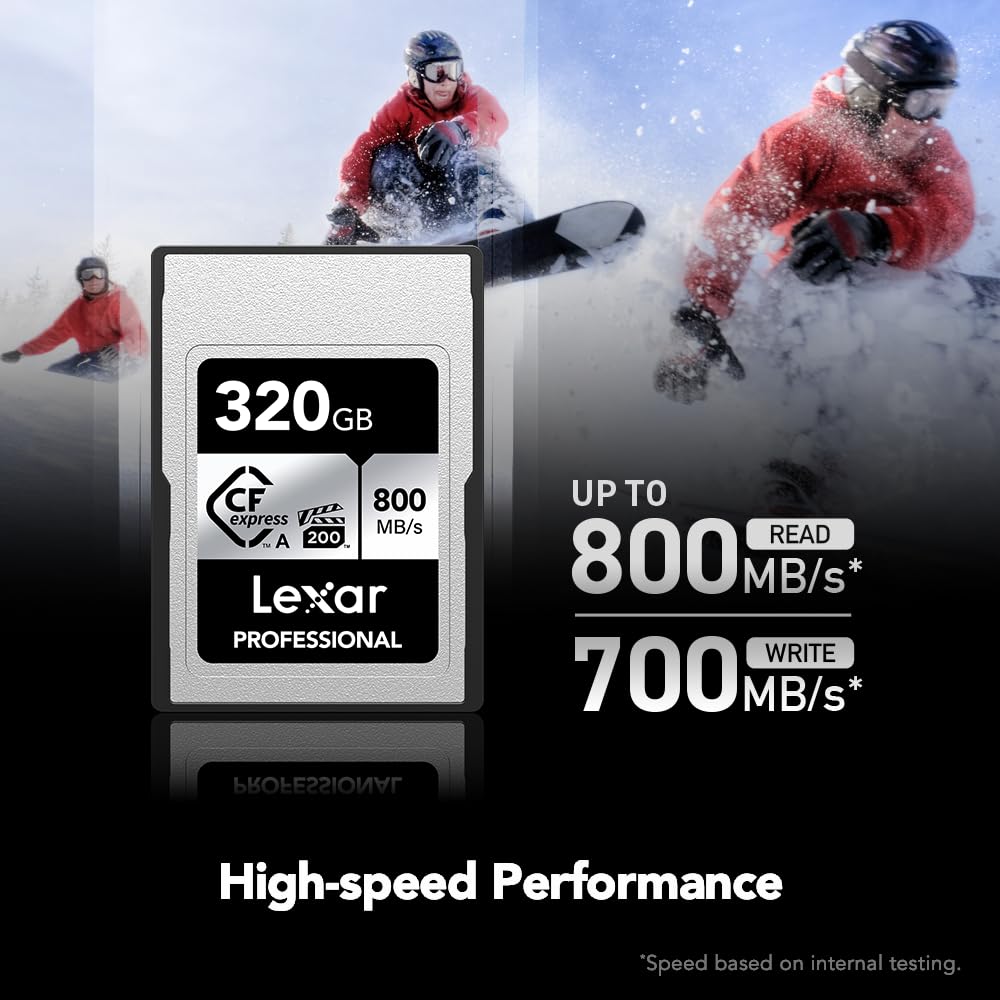 Foto 5 | Tarjeta De Memoria Lexar 320gb Professional Cfexpress Type A Silver - Venta Internacional.