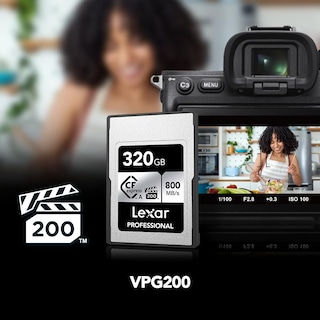 Foto 6 | Tarjeta De Memoria Lexar 320gb Professional Cfexpress Type A Silver - Venta Internacional.