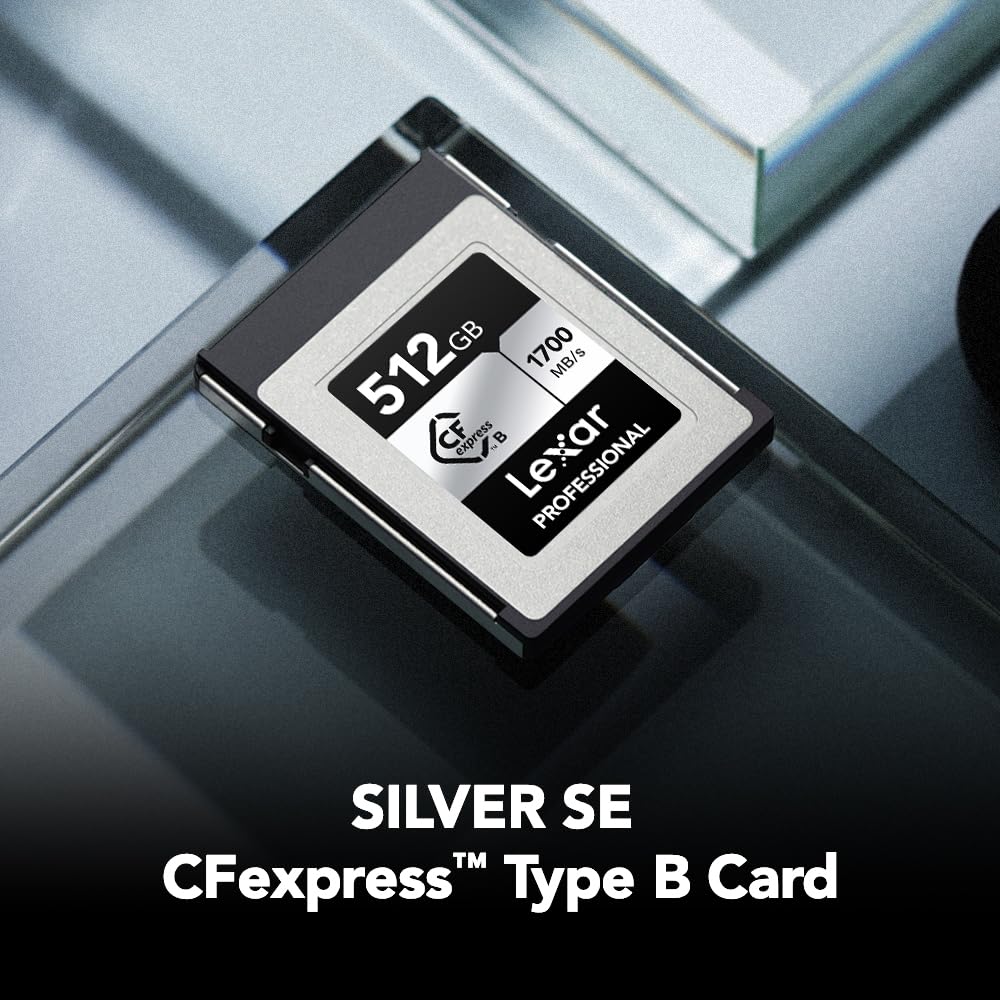 Foto 2 | Tarjeta De Memoria Lexar Professional Silver Se Cfexpress 512gb - Venta Internacional.