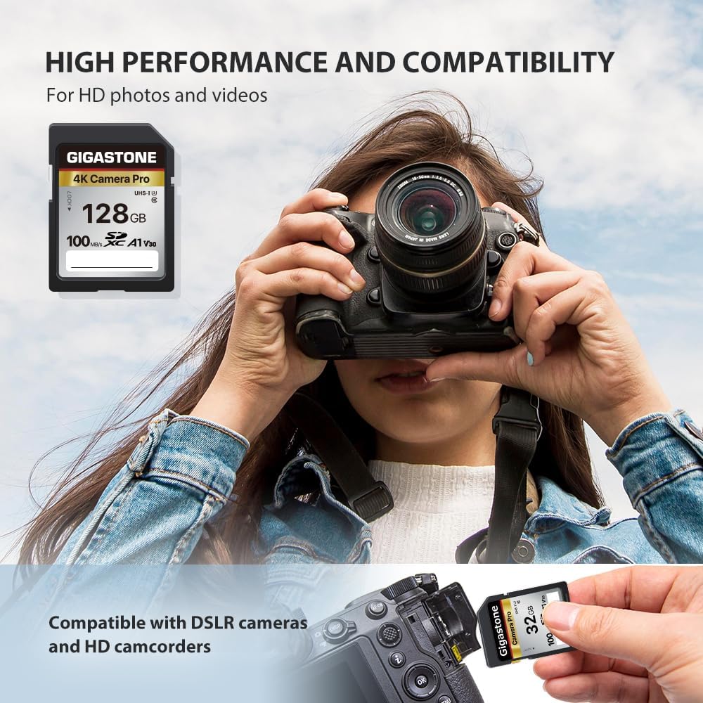 Foto 5 pulgar | [tarjeta De Memoria] Sdxc Gigastone De 128 Gb Con Lector Usb Tipo C 4k - Venta Internacional.