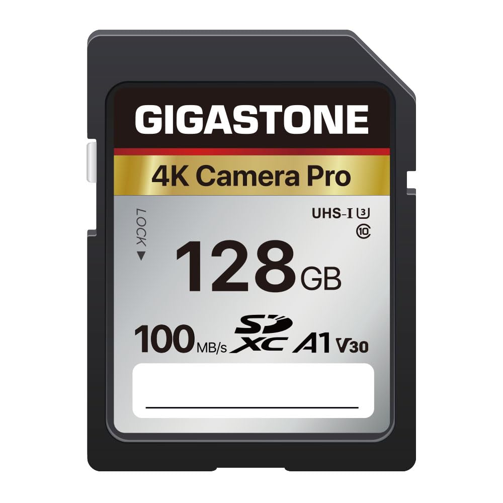 Tarjeta De Memoria Gigastone 128gb 4k Pro Series Speed 100mb/s - Venta Internacional.