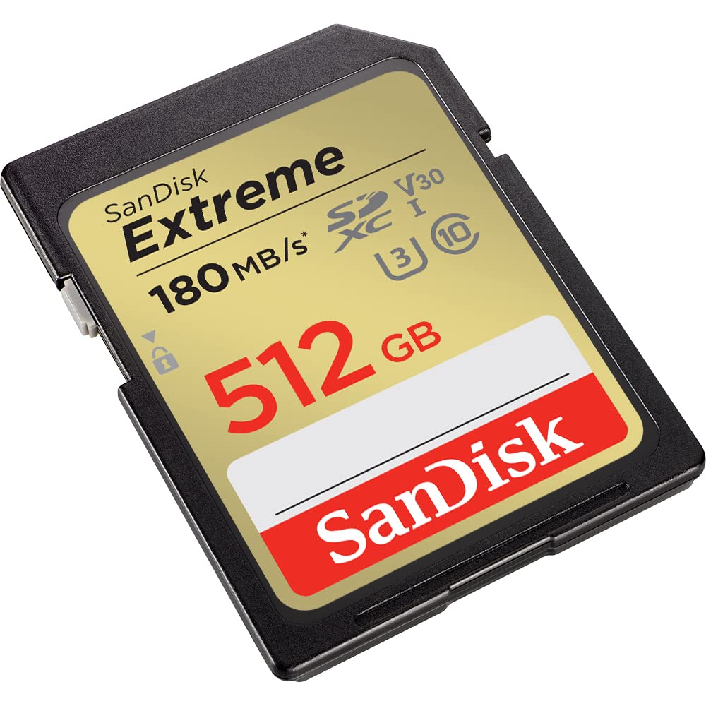 Foto 3 pulgar | Tarjeta De Memoria Sandisk Extreme Sdxc 512gb Uhs-i C10, U3, V30 4k - Venta Internacional.