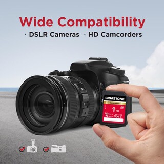 Foto 6 | Tarjeta Sd Tarjeta De Memoria Sdxc Gigastone Camera Plus De 1 Tb V30 - Venta Internacional.