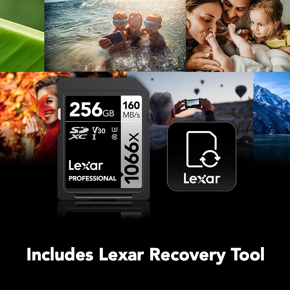 Foto 6 pulgar | Tarjeta De Memoria Lexar Professional 1066x 256gb Sdxc Uhs-i V30 - Venta Internacional.