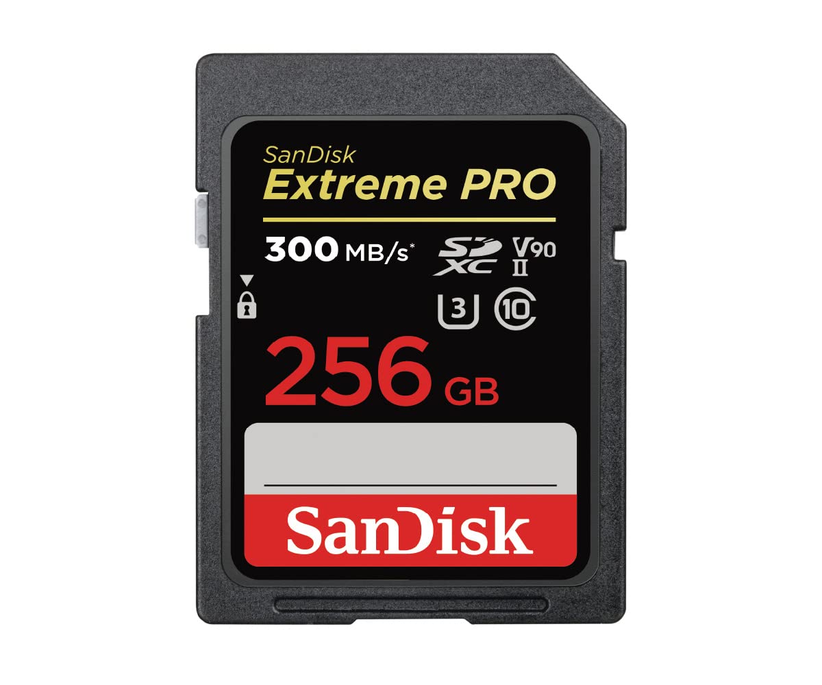 Foto 1 | Tarjeta Sd Sandisk Extreme Pro Sdxc 256 Gb Clase 10 Uhs-ii V90 - Venta Internacional