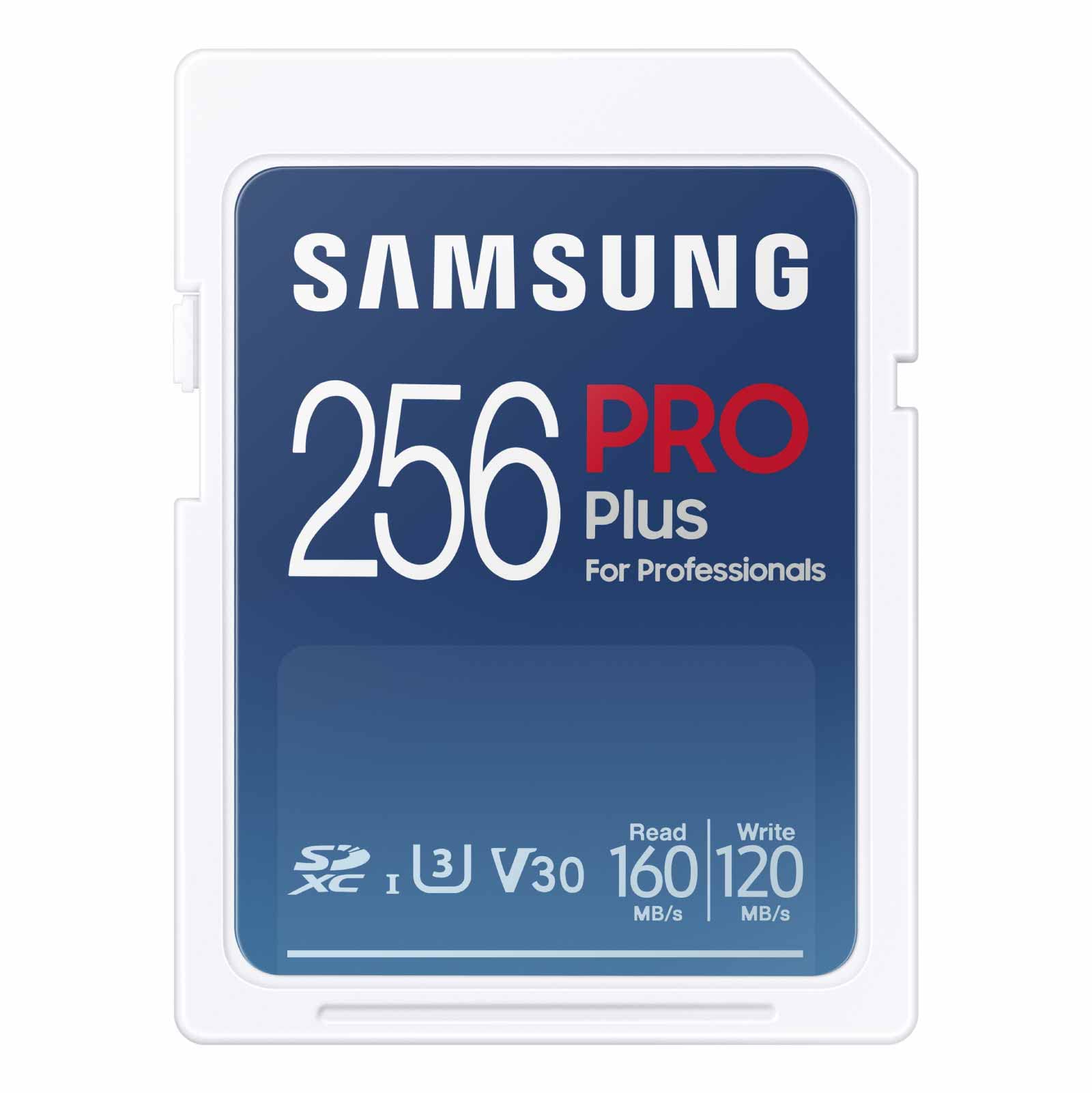 Foto 2 pulgar | Tarjeta De Memoria Samsung Pro Plus 256gb Sdxc Full Hd Y 4k Uhd - Venta Internacional.