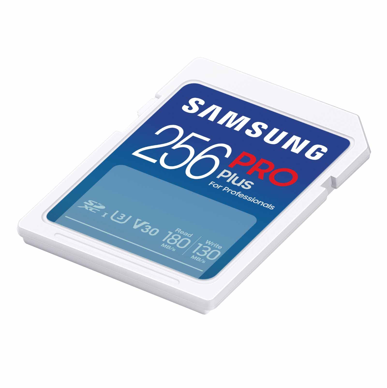 Foto 3 pulgar | Tarjeta De Memoria Samsung Pro Plus 256gb Sdxc Full Hd Y 4k Uhd - Venta Internacional.