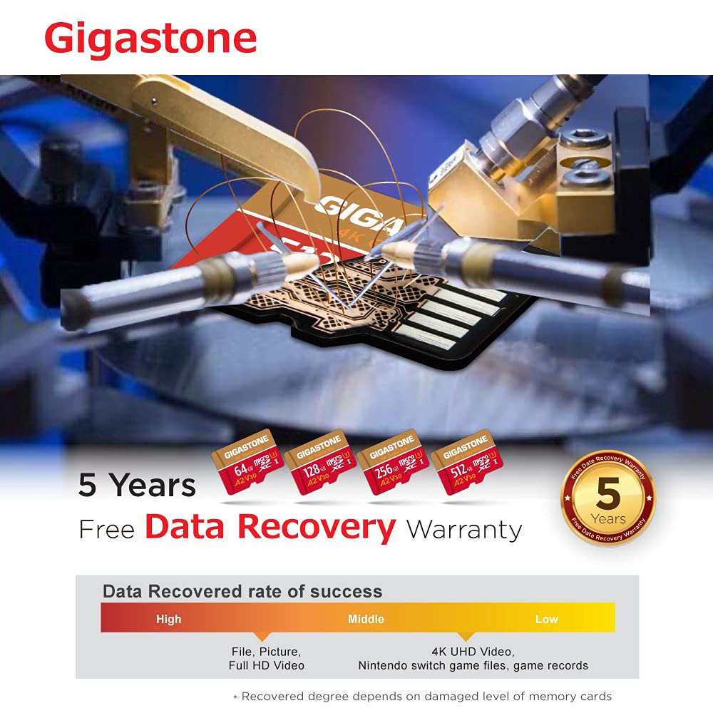 Foto 7 pulgar | [tarjeta Micro Sd] Gigastone 4k Game Pro De 64 Gb Para Nintendo-switch - Venta Internacional.