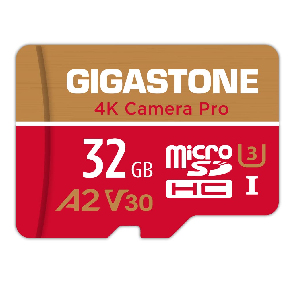 Foto 2 pulgar | Tarjeta Micro Sd Gigastone 32 Gb A2 V30 Uhs-i U3 C10 Con Adaptador - Venta Internacional.