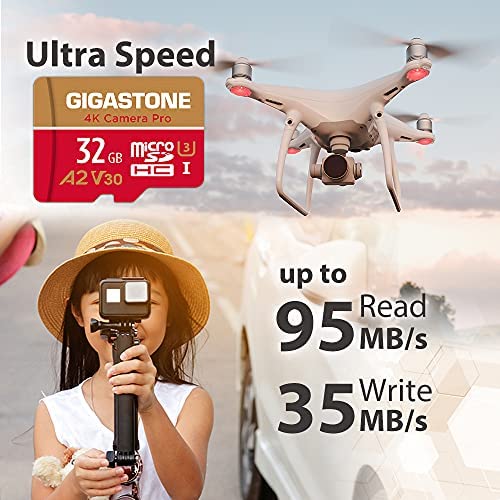 Foto 3 pulgar | Tarjeta Micro Sd Gigastone 32 Gb A2 V30 Uhs-i U3 C10 Con Adaptador - Venta Internacional.