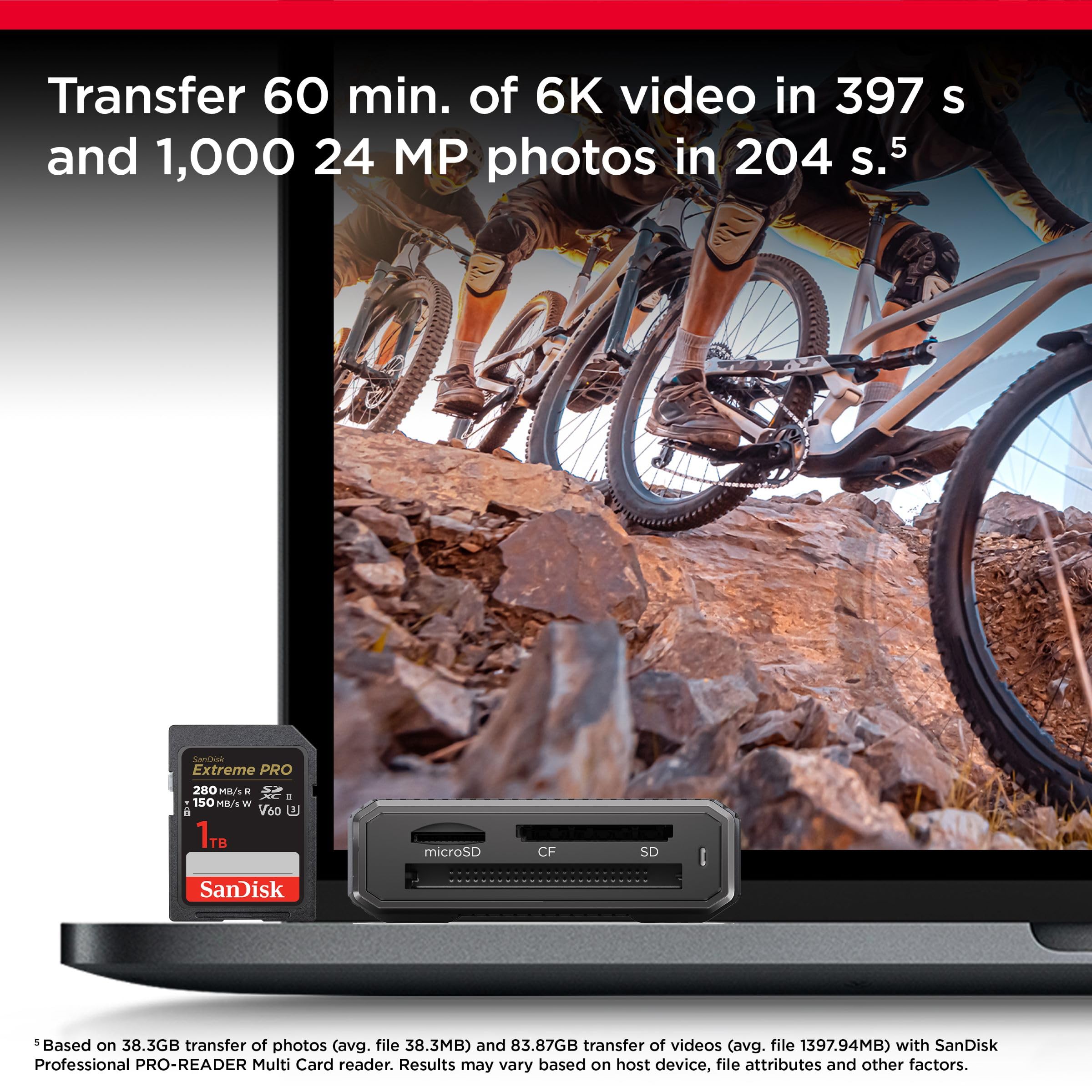 Foto 5 pulgar | Tarjeta de Memoria Sandisk Extreme Pro 64 GB V60 - Venta Internacional