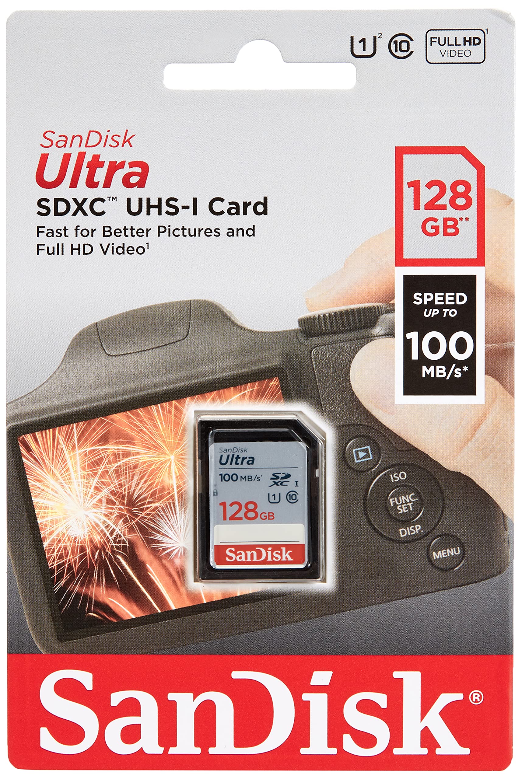 Foto 4 pulgar | Tarjeta De Memoria Sandisk Ultra Sdxc 128gb Uhs-i - 100mb/s - Venta Internacional