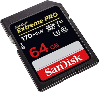 Foto 3 | Tarjeta de Memoria Sandisk Securedigital Extreme Pro De 64 Gb 5 Piezas-Venta Internacional