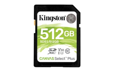Foto 1 | Tarjeta Sdxc Kingston Canvas Select Plus De 512 Gb, Clase 10, Uhs-i - Venta Internacional.