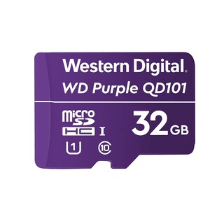 Foto 1 | Tarjeta Micro Sd Western Digital Sc Qd101 32 Gb Wd Púrpura - Venta Internacional.