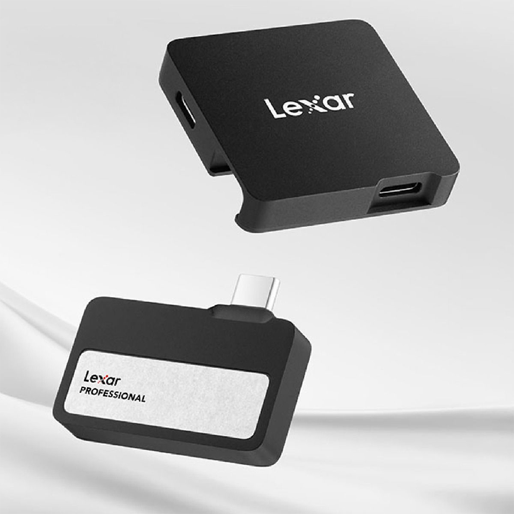Foto 1 | Ssd Lexar 2tb Sl400 Professional Go Portable Ssd With Hub - Black
