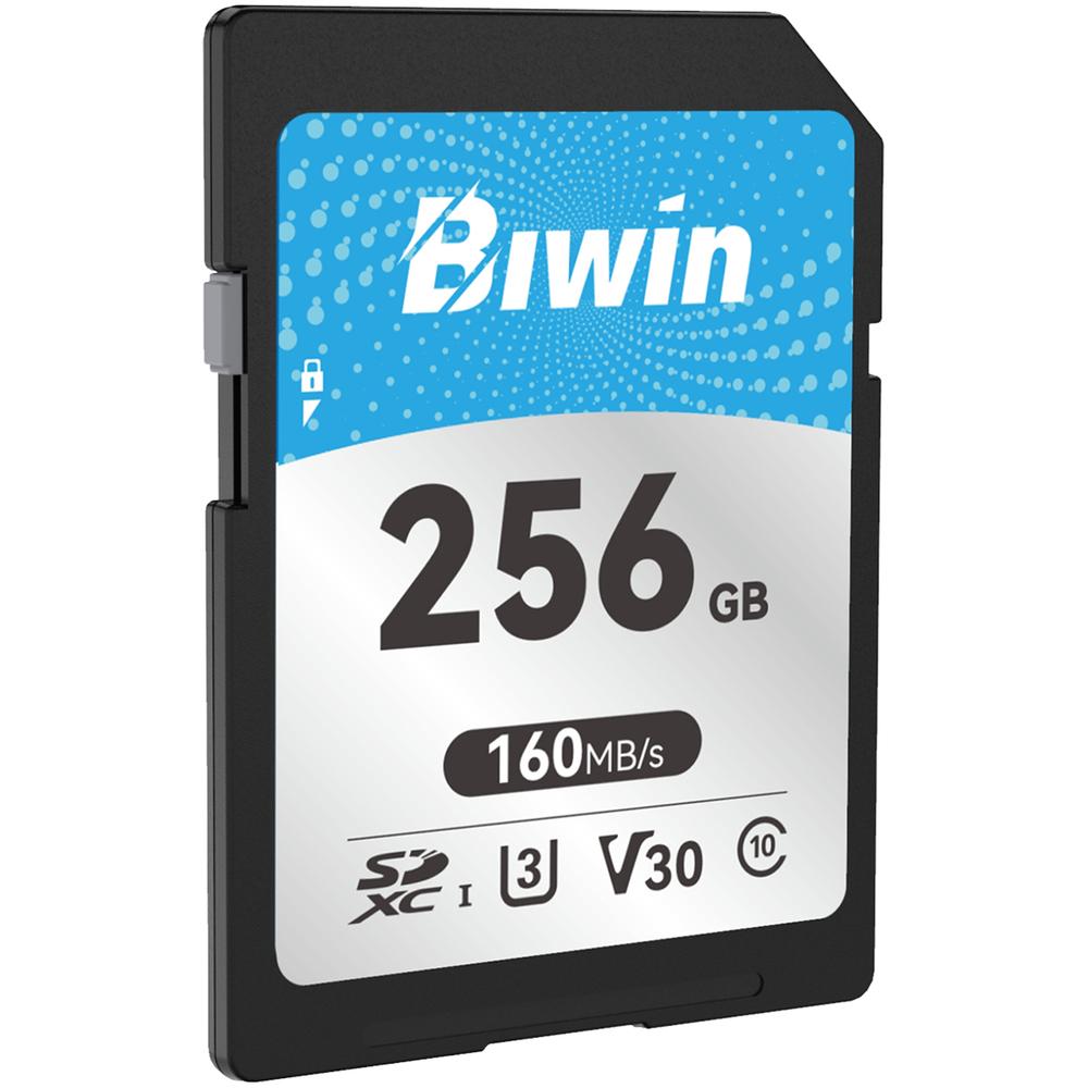 Foto 3 pulgar | Memoria Sd 256gb Biwin Sd160 Clase 10 Video 4k 160/120 Mb/s