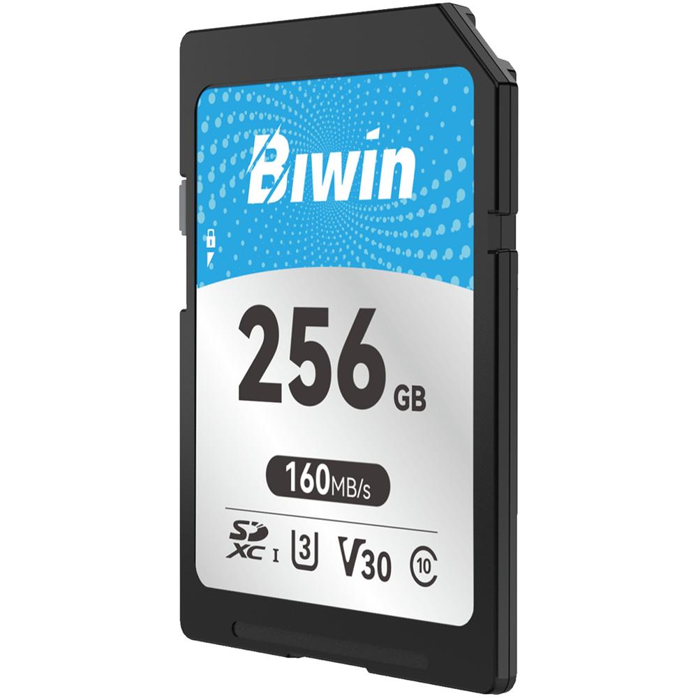 Foto 4 pulgar | Memoria Sd 256gb Biwin Sd160 Clase 10 Video 4k 160/120 Mb/s