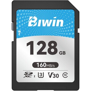 Foto 1 | Memoria Sd 128gb Biwin Sd160 Clase 10 Video 4k 160/120 Mb/s