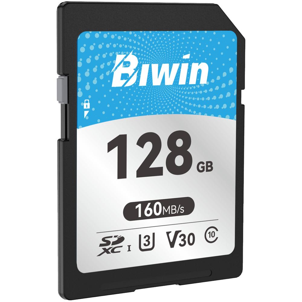 Foto 3 pulgar | Memoria Sd 128gb Biwin Sd160 Clase 10 Video 4k 160/120 Mb/s
