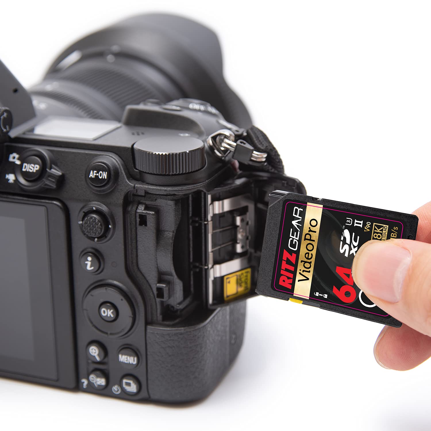 Foto 4 | Tarjeta Sd Ritz Gear De 64 Gb De Alta Velocidad Sdxc Uhs-ii C10 U3 V90 - Venta Internacional.