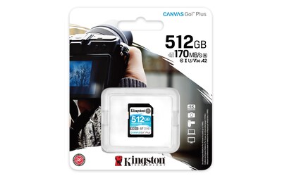 Foto 3 | Tarjeta Sdxc Kingston Canvas Go Plus De 512 Gb Uhs-i C10 U3 V30 - Venta Internacional.
