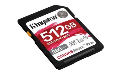Foto 2 | Tarjeta Sd Kingston Canvas React Plus 512 Gb Uhs-ii U3 V60 - Venta Internacional.