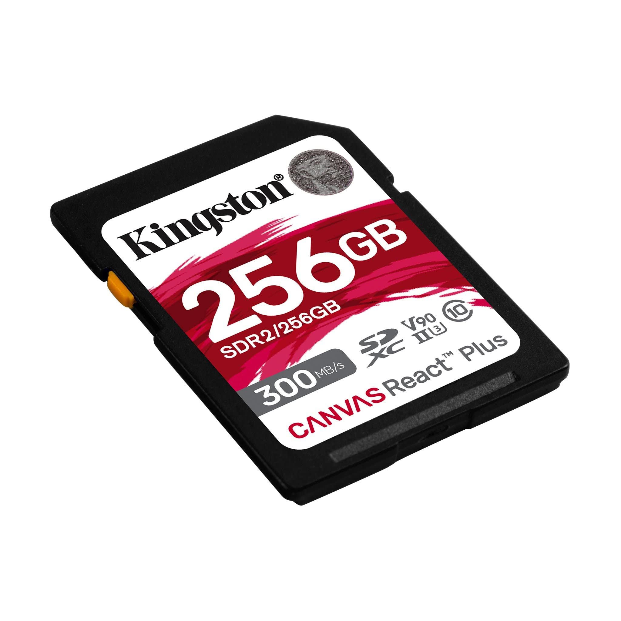 Foto 3 pulgar | Tarjeta Sd Kingston Canvas React Plus De 256 Gb Sdxc Uhs-ii V90 - Venta Internacional.