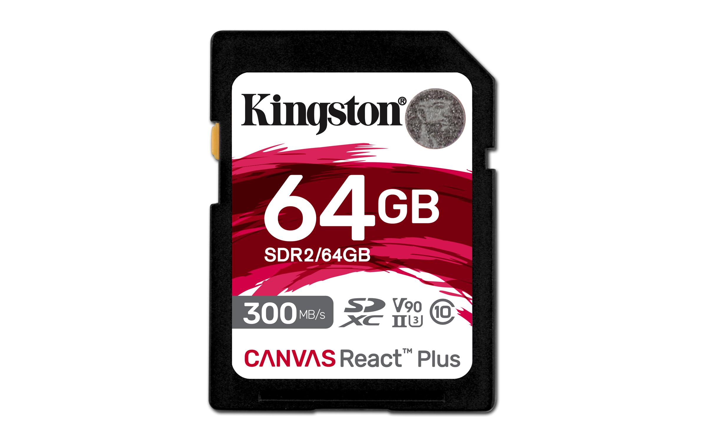 Tarjeta Sd Kingston Canvas React Plus De 64 Gb Sdxc Uhs-ii V90 - Venta Internacional.