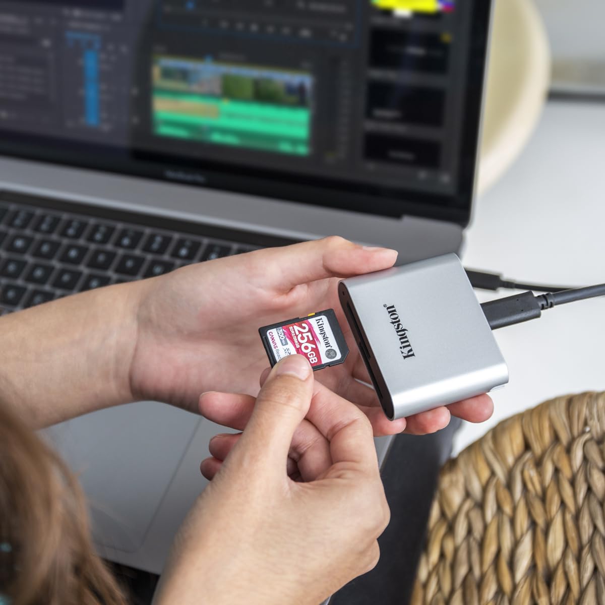 Foto 5 | Tarjeta Sd Kingston Canvas React Plus De 64 Gb Sdxc Uhs-ii V90 - Venta Internacional.
