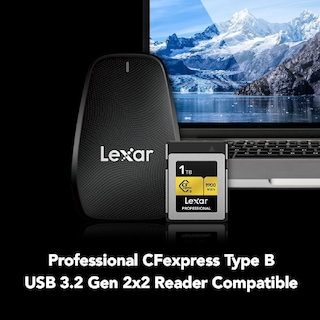 Foto 2 | Tarjeta De Memoria Lexar Professional Cfexpress Type B Gold Series De 1 Tb - Venta Internacional.