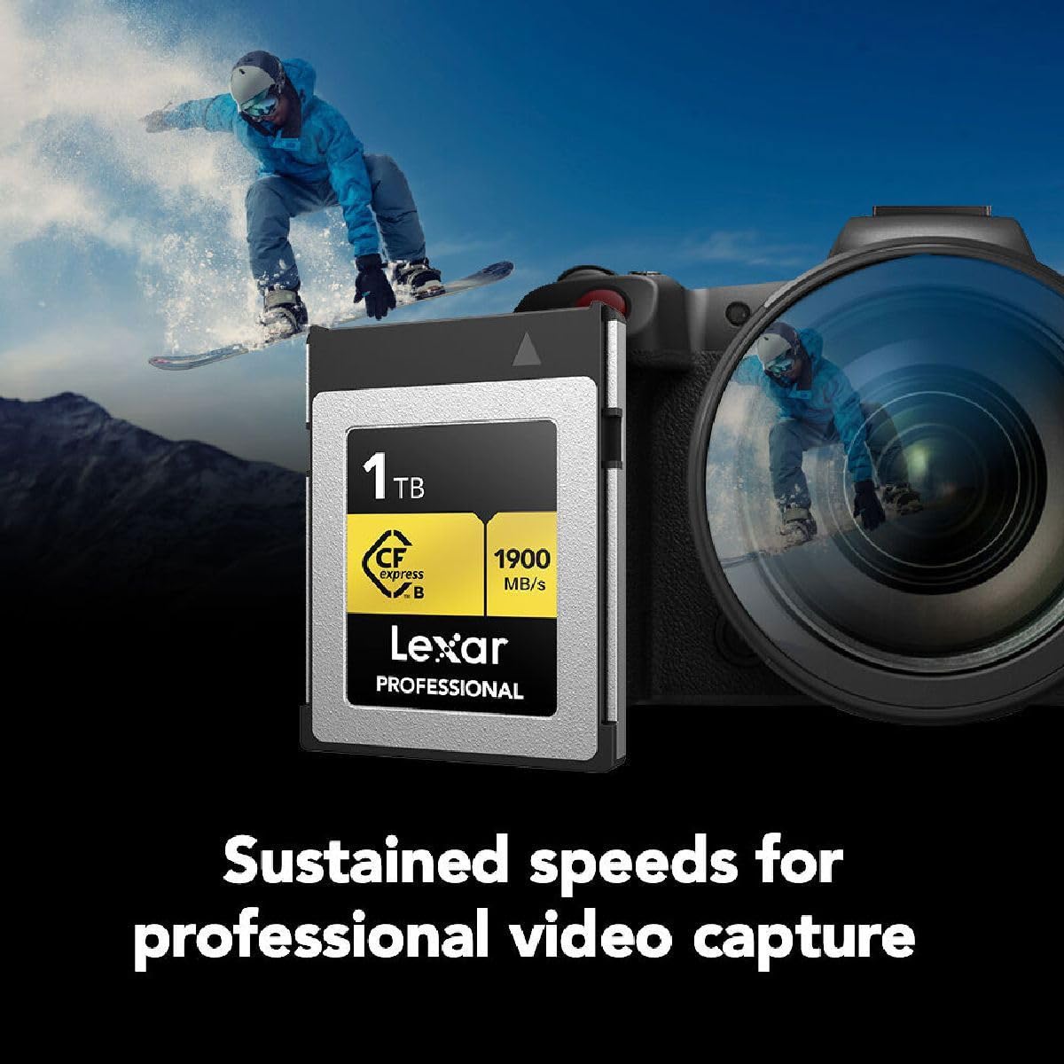 Foto 5 pulgar | Tarjeta De Memoria Lexar Professional Cfexpress Type B Gold Series De 1 Tb - Venta Internacional.