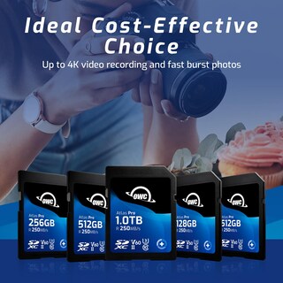 Foto 4 | Tarjeta Multimedia Owc Atlas Pro 128gb Sdxc Uhs-ii V60 - Venta Internacional.