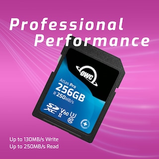 Foto 2 | Tarjeta De Memoria Owc Atlas Pro 256gb Sdxc Uhs-ii V60 - Venta Internacional.