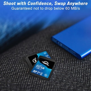 Foto 3 | Tarjeta De Memoria Owc Atlas Pro 512gb Sdxc Uhs-ii V60 (paquete De 2) - Venta Internacional.