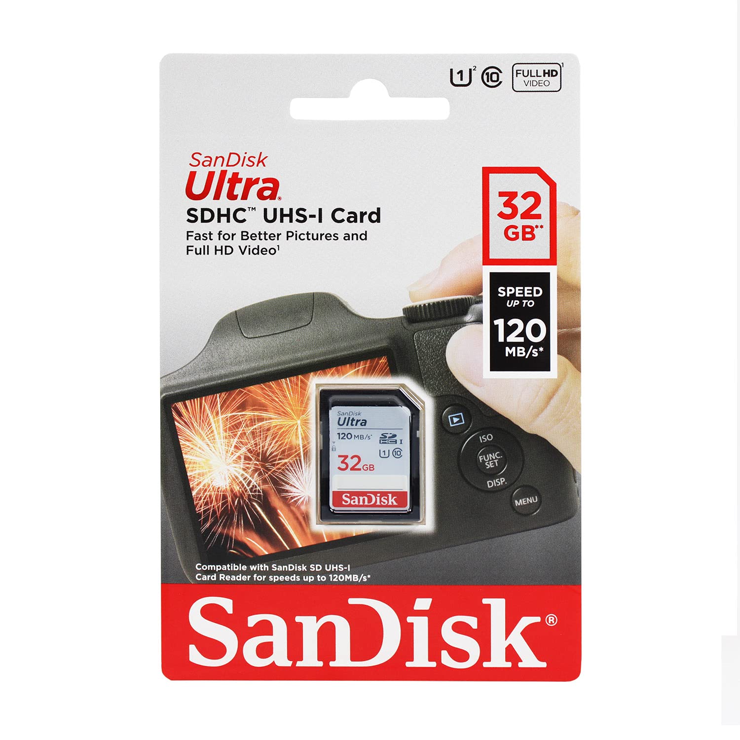 Foto 2 pulgar | Tarjeta de Memoria Sandisk Ultra Sdhc Uhs-i De 32 Gb 3 Piezas - Venta Internacional