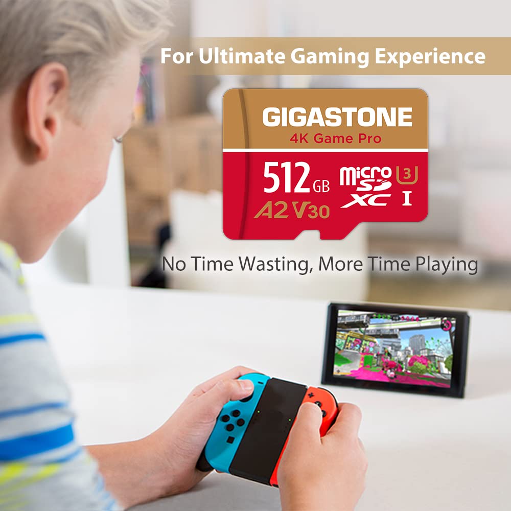 Foto 8 pulgar | Tarjeta Micro Sd Gigastone De 512 Gb  Paquete De 2 Unidades Para Nintendo-switch - Venta Internacional.