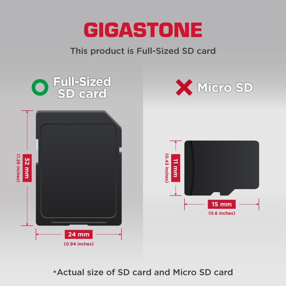 Foto 3 pulgar | Tarjeta De Memoria Gigastone Sdhc De 16 Gb  Paquete De 2  Clase 10 U1 Uhs-i - Venta Internacional.