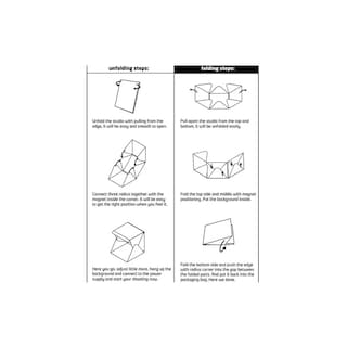 Foto 5 | Caja De Luz Led Para Estudio Fotográfico De 40 X 40 Cm Con 5 Fondos, Color Blanco - Venta Internacional.