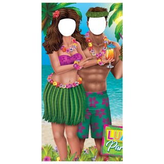 Foto 1 | Photo Booth Prop Beistle Tropical Size Couples Stand Up - Venta Internacional.