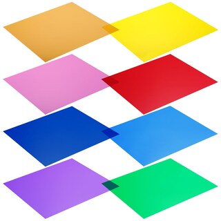 Foto 1 | Filtro De Gel Para Iluminación Neewer, 30 X 30 Cm, 8 Paquetes, Transparente - Venta Internacional.