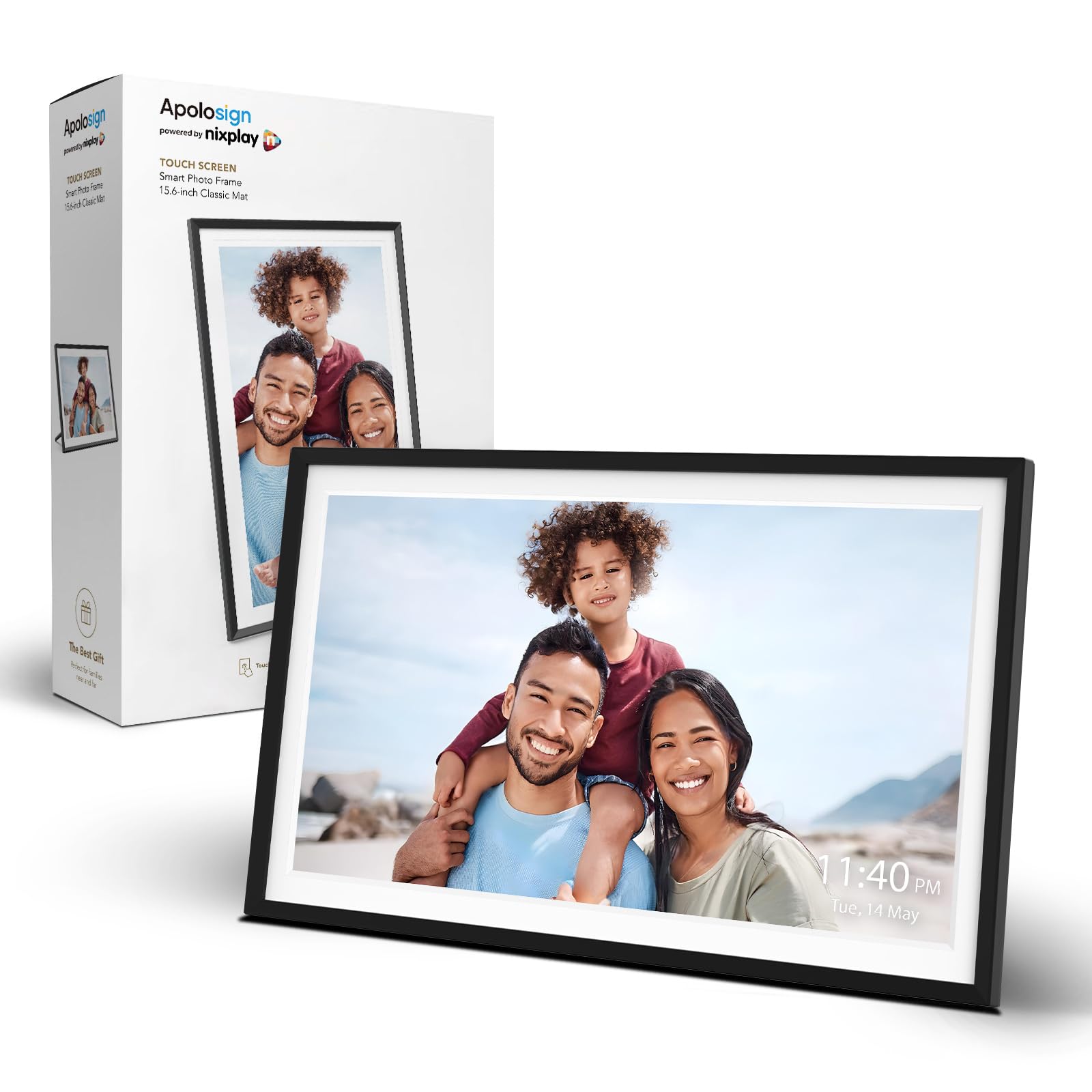Foto 1 | Marco De Fotos Digital Apolosign Nixplay 15.6'' Wifi Fhd Ips - Venta Internacional.