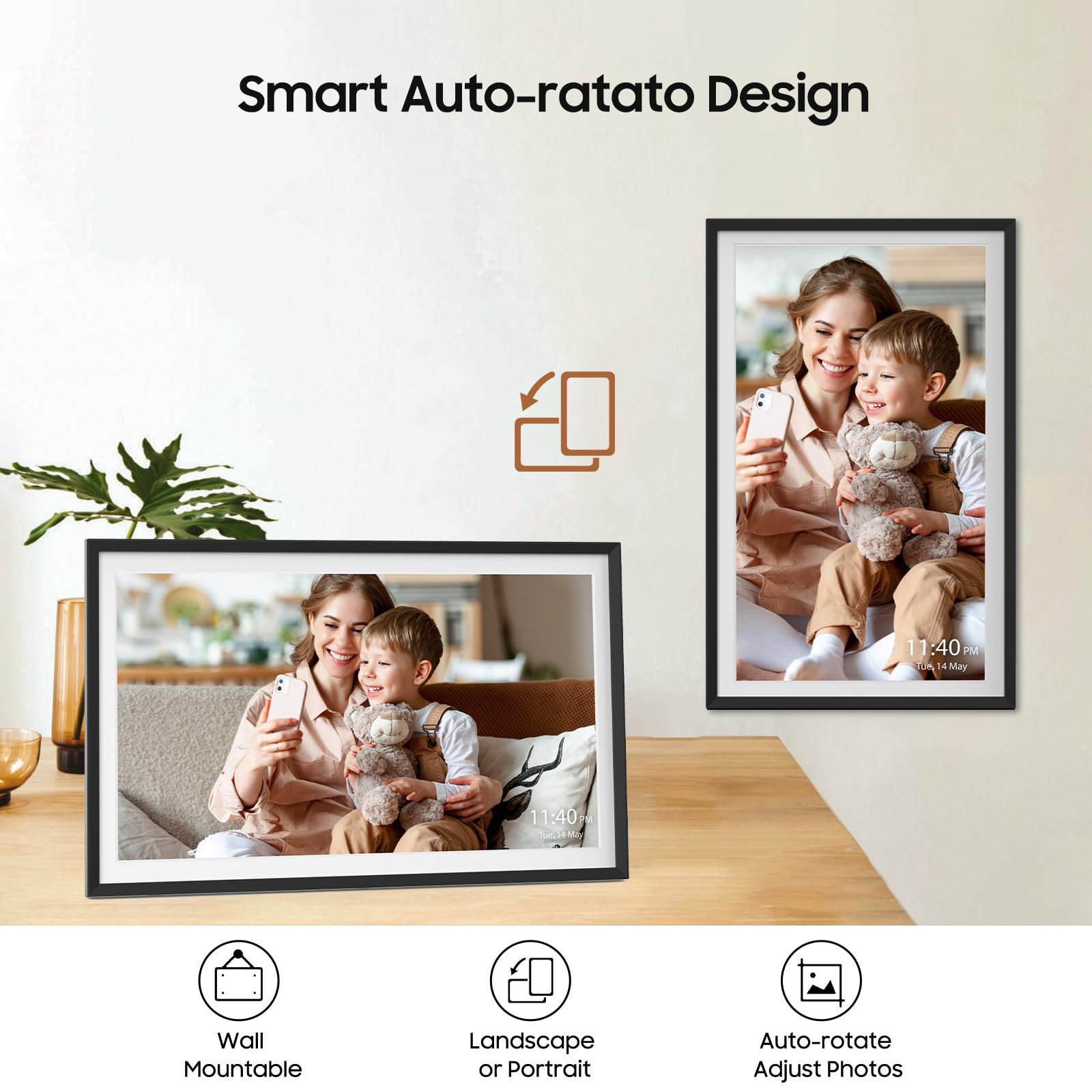 Foto 6 | Marco De Fotos Digital Apolosign Nixplay 15.6'' Wifi Fhd Ips - Venta Internacional.