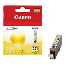 Tinta Canon CLI-221Y Amarilla